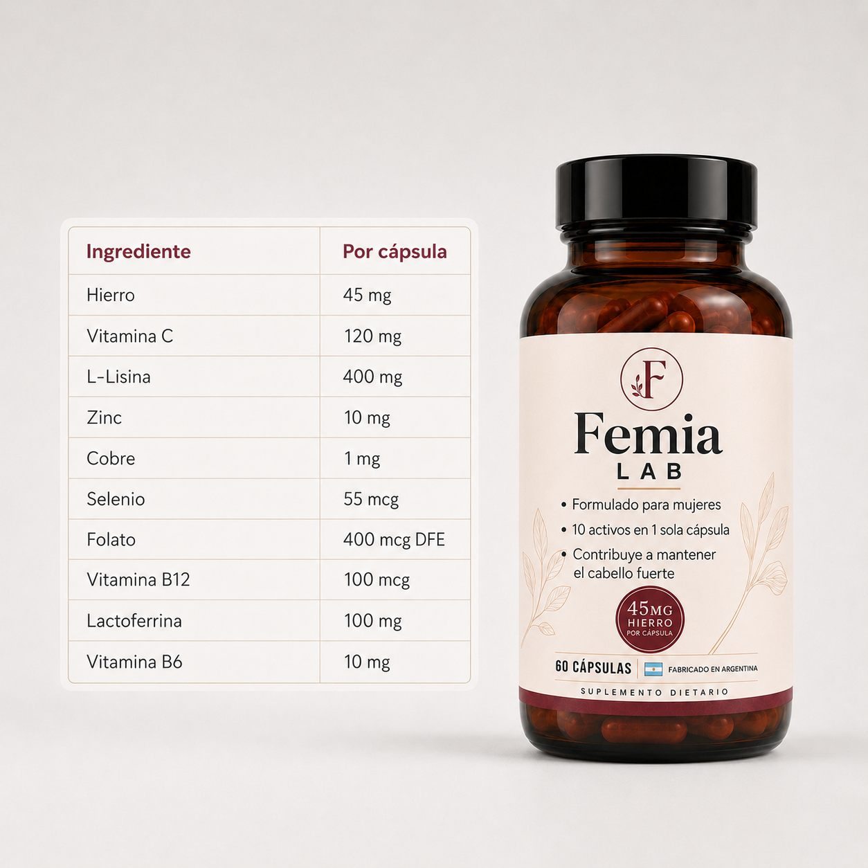 FEMIA LAB | Menos pelo en el cepillo, más energía en tu día